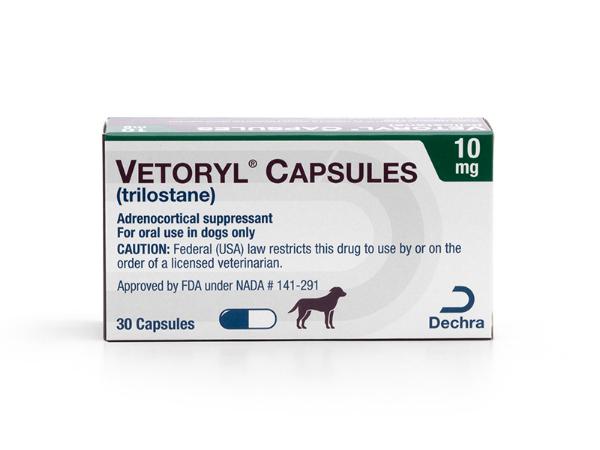 Vetoryl® Capsules (trilostane) 10 mg