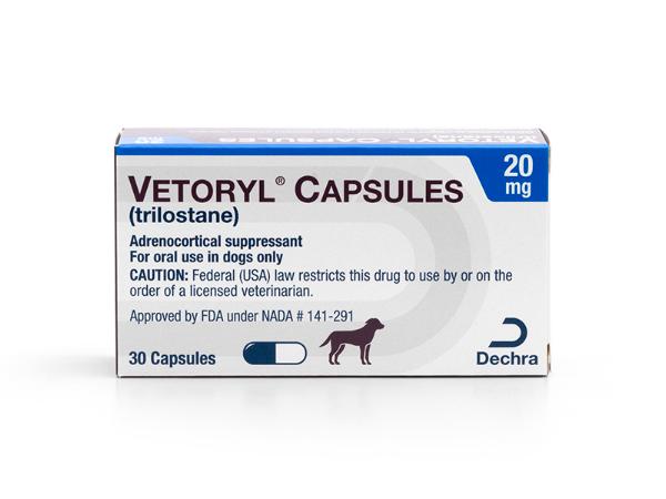Vetoryl® Capsules (trilostane) 20 mg